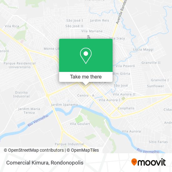 Comercial Kimura map