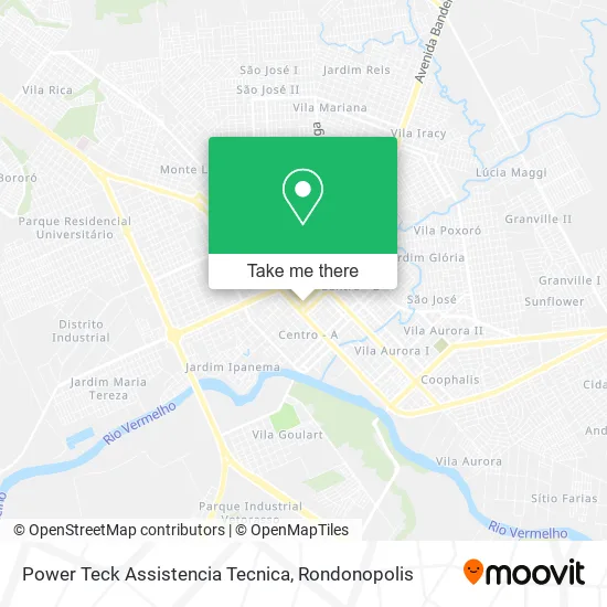 Power Teck Assistencia Tecnica map