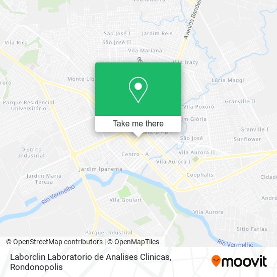 Laborclin Laboratorio de Analises Clinicas map