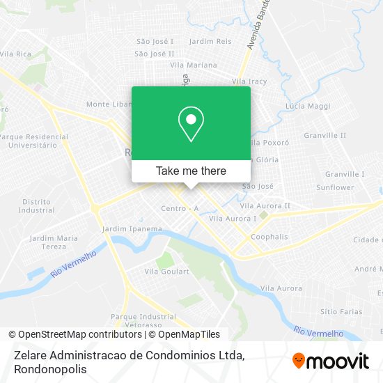 Mapa Zelare Administracao de Condominios Ltda