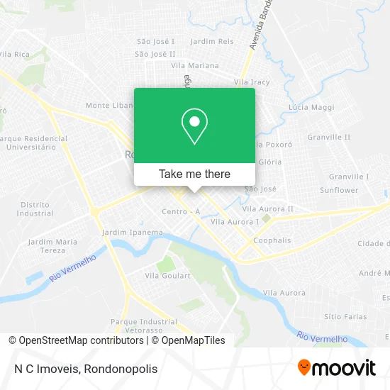 N C Imoveis map