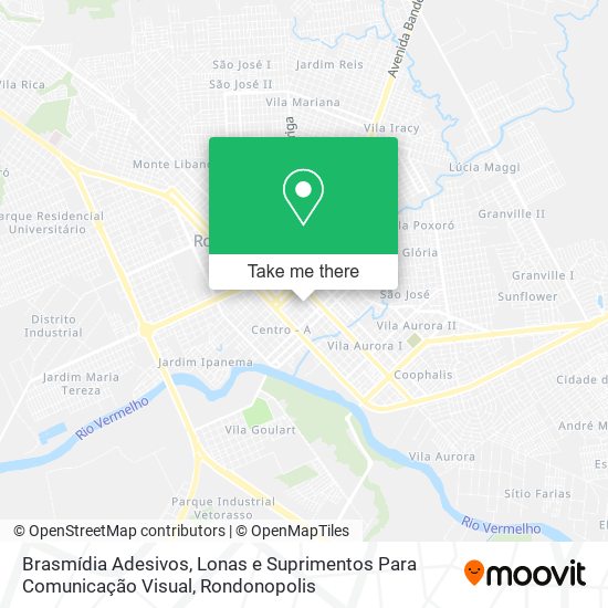 Brasmídia Adesivos, Lonas e Suprimentos Para Comunicação Visual map