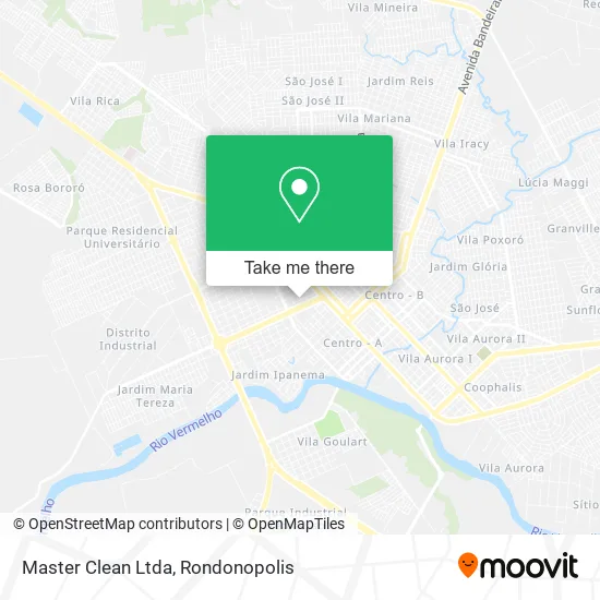 Master Clean Ltda map