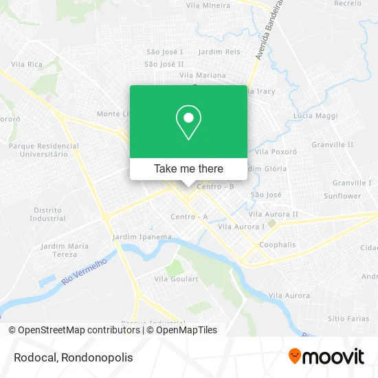 Rodocal map