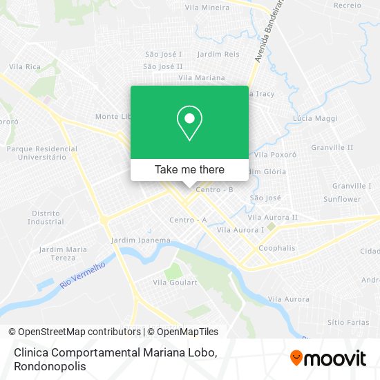 Clinica Comportamental Mariana Lobo map