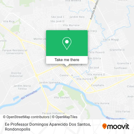 Ee Professor Domingos Aparecido Dos Santos map