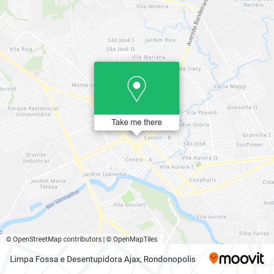 Limpa Fossa e Desentupidora Ajax map