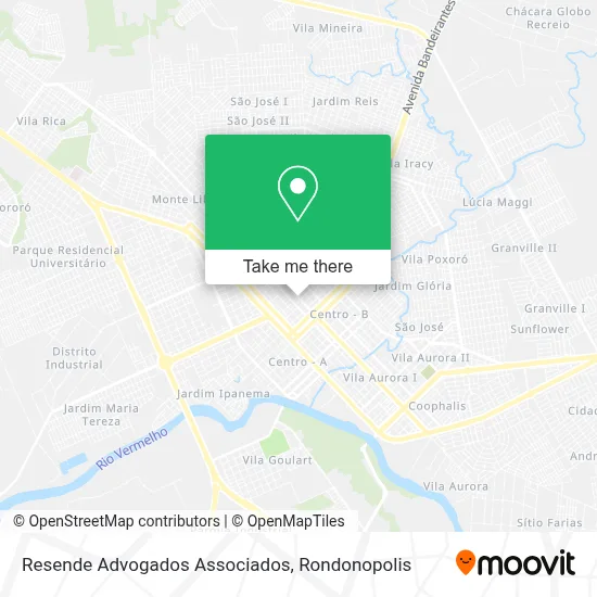Resende Advogados Associados map