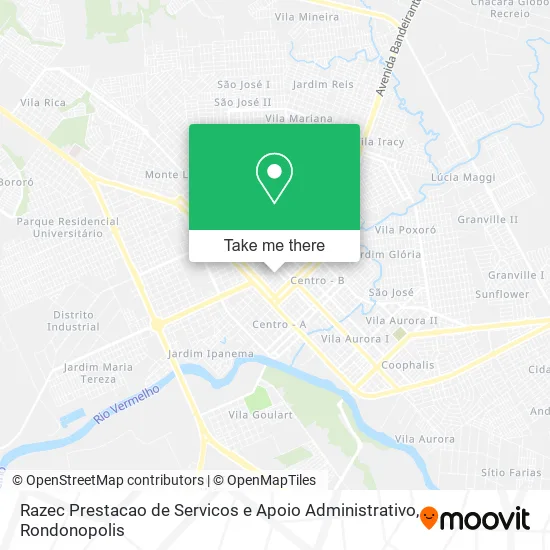 Razec Prestacao de Servicos e Apoio Administrativo map