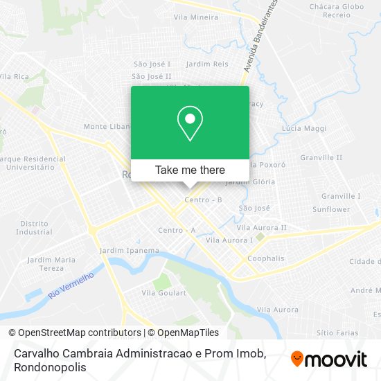 Carvalho Cambraia Administracao e Prom Imob map