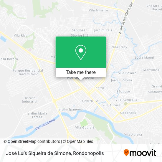 José Luís Siqueira de Simone map