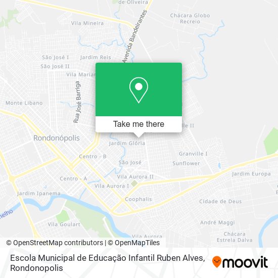 Escola Municipal de Educação Infantil Ruben Alves map