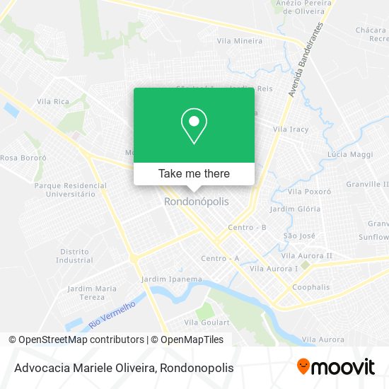 Advocacia Mariele Oliveira map