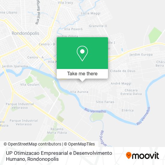 UP Otimizacao Empresarial e Desenvolvimento Humano map