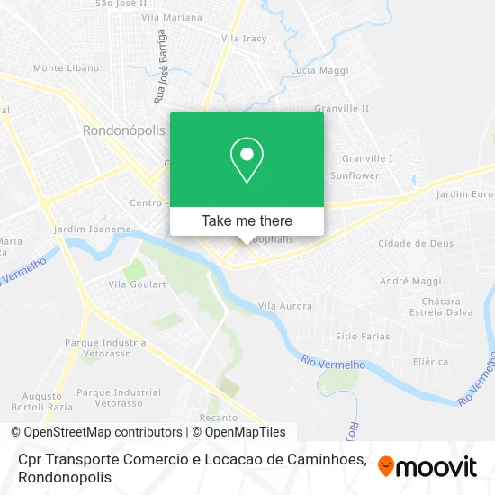 Cpr Transporte Comercio e Locacao de Caminhoes map