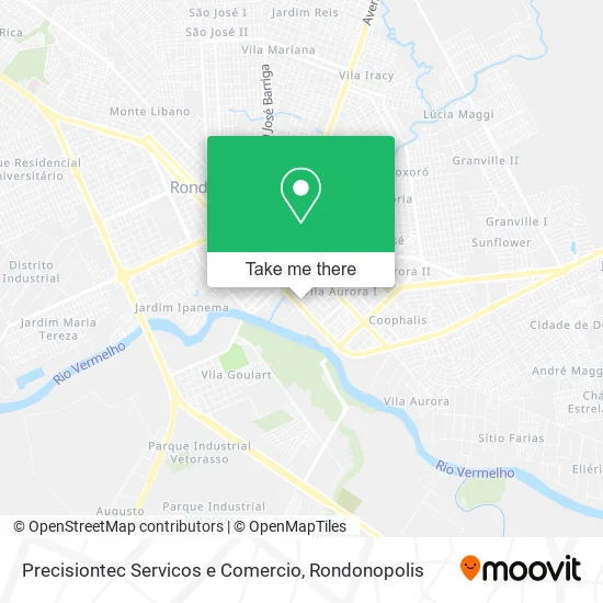 Precisiontec Servicos e Comercio map