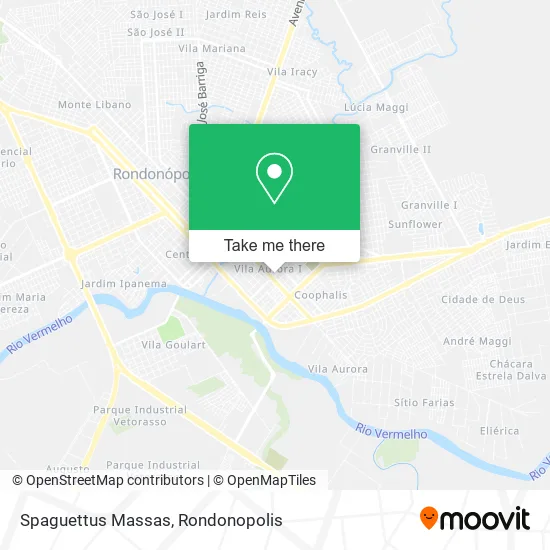 Spaguettus Massas map