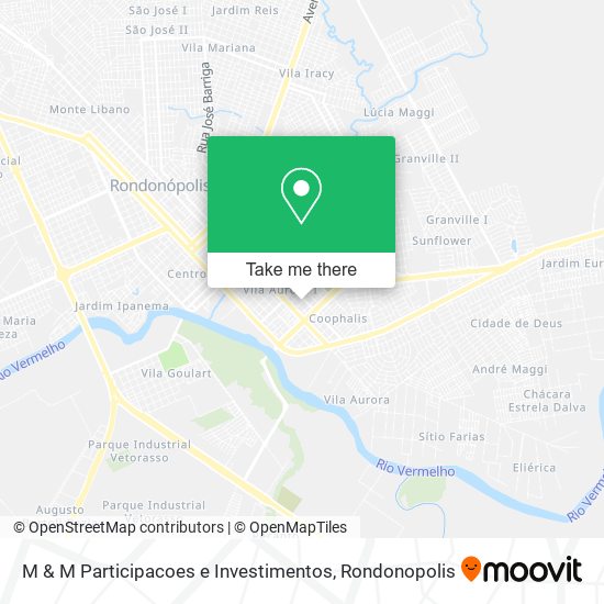 M & M Participacoes e Investimentos map