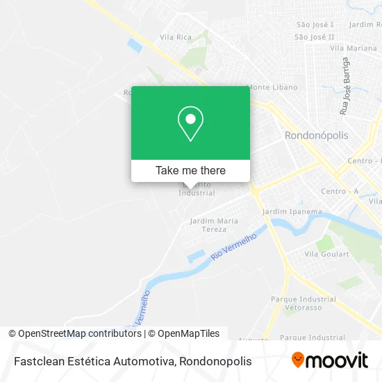 Fastclean Estética Automotiva map