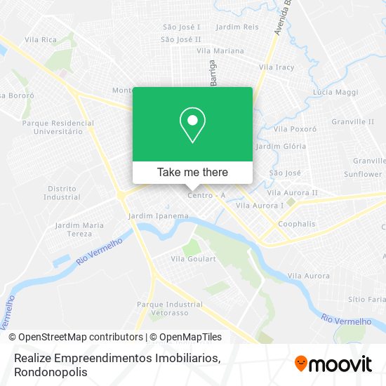 Realize Empreendimentos Imobiliarios map