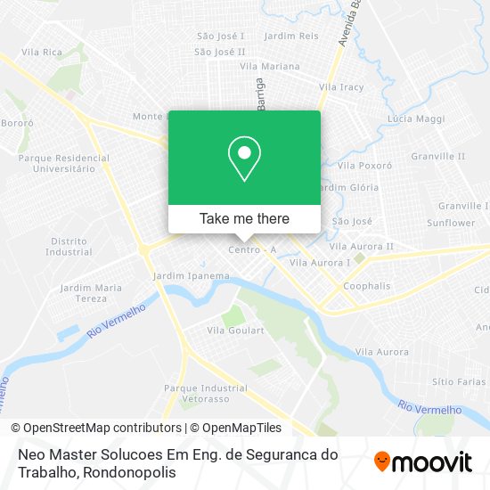 Neo Master Solucoes Em Eng. de Seguranca do Trabalho map