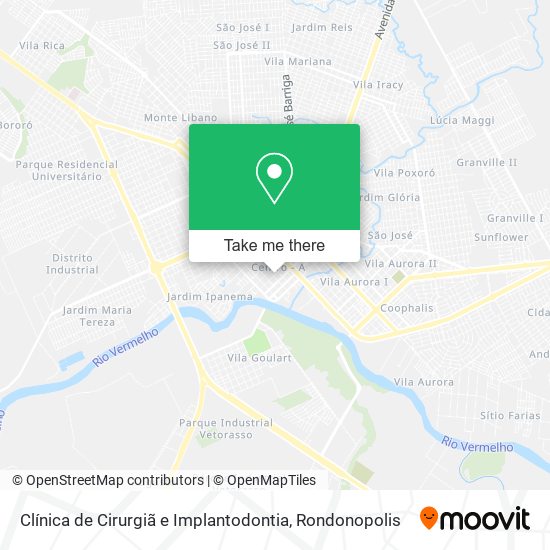 Clínica de Cirurgiã e Implantodontia map