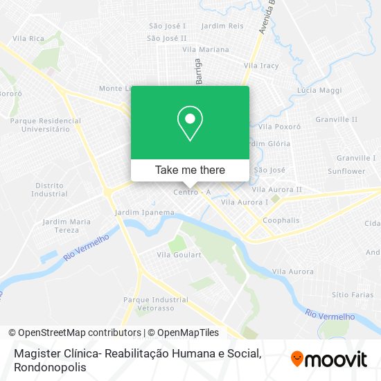 Magister Clínica- Reabilitação Humana e Social map