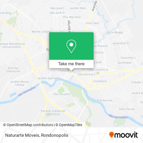 Naturarte Moveis map