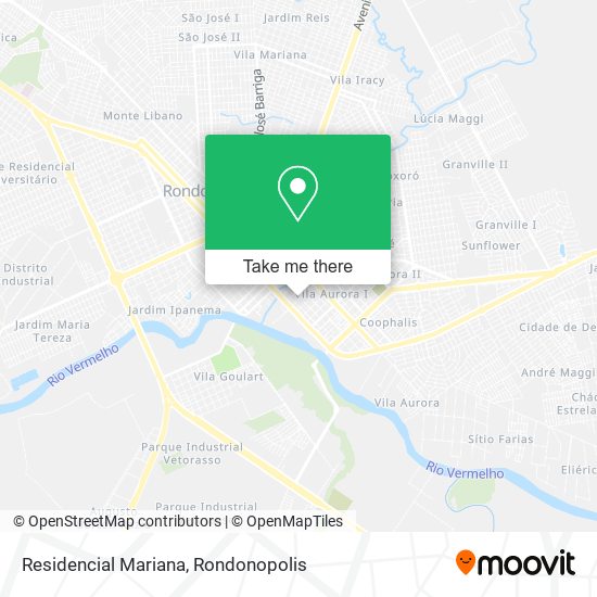 Residencial Mariana map