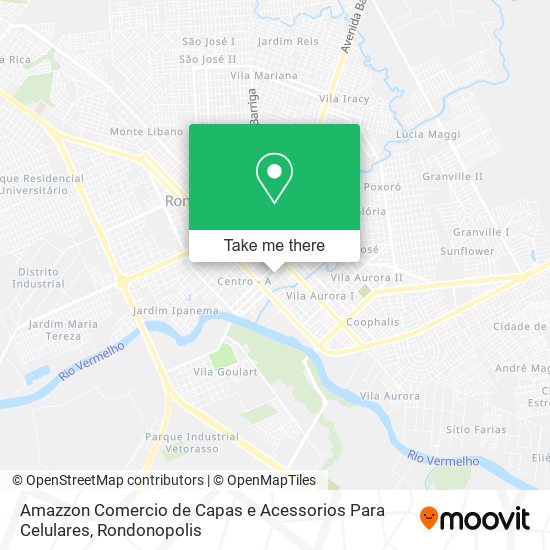 Mapa Amazzon Comercio de Capas e Acessorios Para Celulares