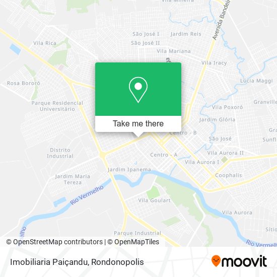 Mapa Imobiliaria Paiçandu