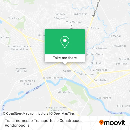 Transmomesso Transportes e Construcoes map