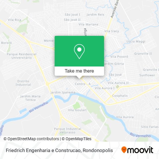 Friedrich Engenharia e Construcao map