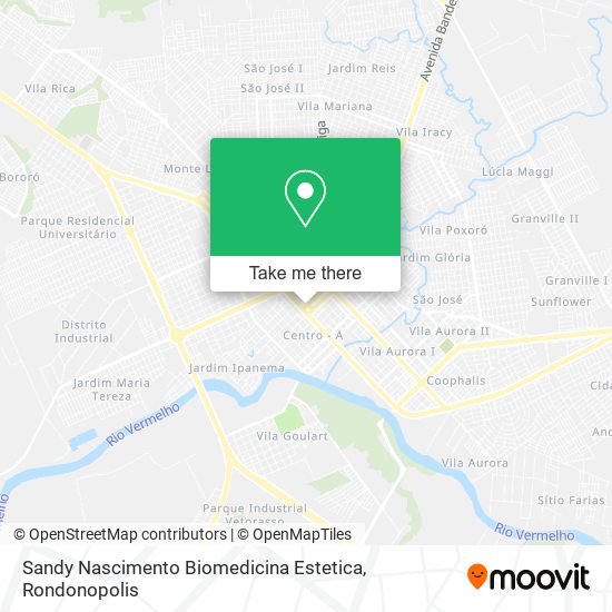 Sandy Nascimento Biomedicina Estetica map