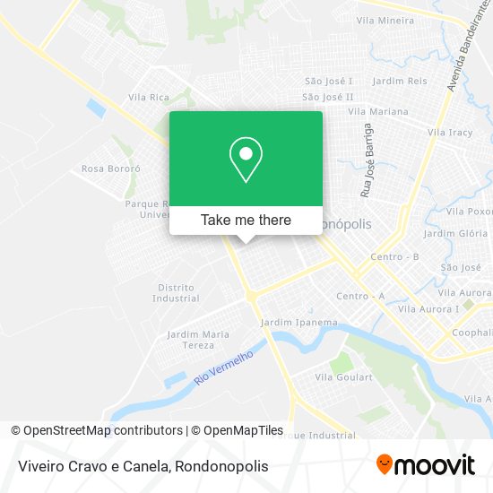 Viveiro Cravo e Canela map