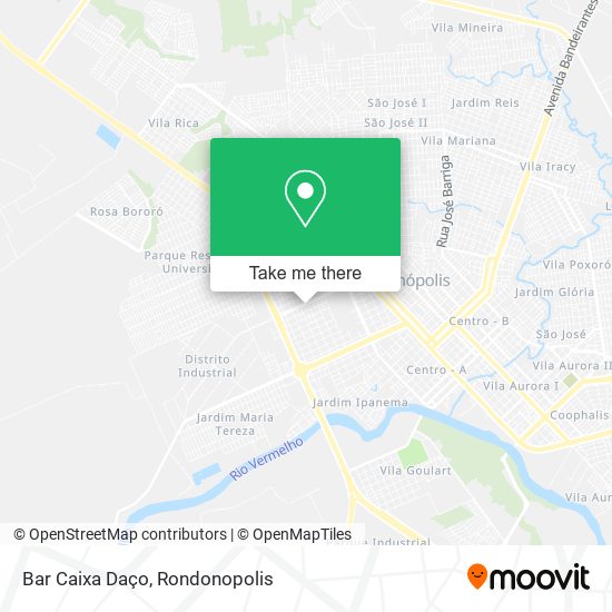 Bar Caixa Daço map
