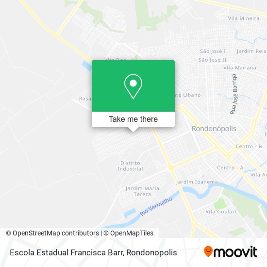 Escola Estadual Francisca Barr map