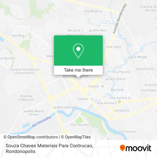 Souza Chaves Materiais Para Contrucao map