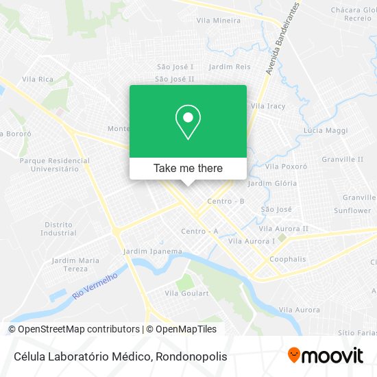 Célula Laboratório Médico map