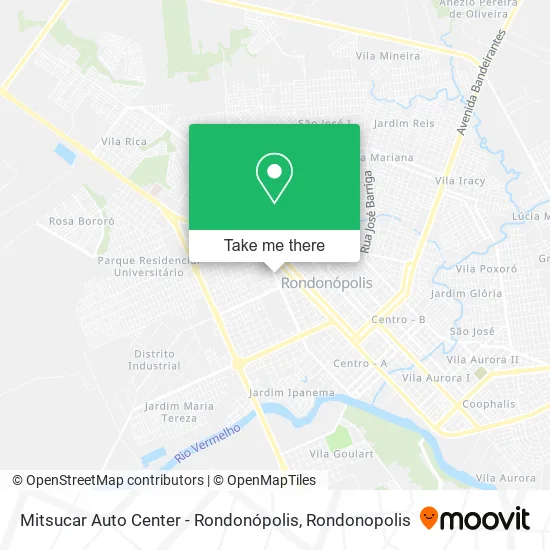 Mitsucar Auto Center - Rondonópolis map
