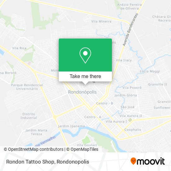 Rondon Tattoo Shop map