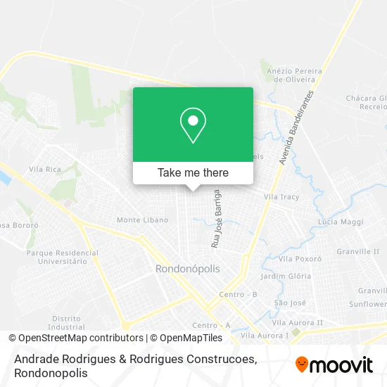 Andrade Rodrigues & Rodrigues Construcoes map