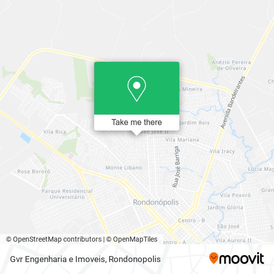 Gvr Engenharia e Imoveis map