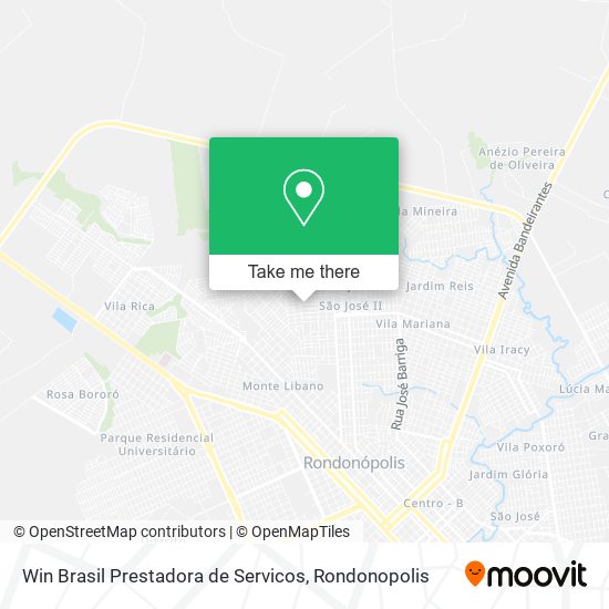 Mapa Win Brasil Prestadora de Servicos