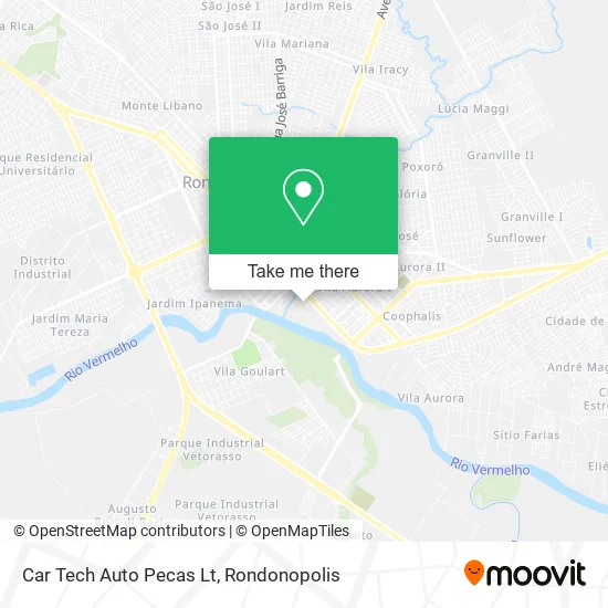 Car Tech Auto Pecas Lt map