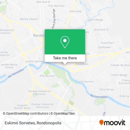 Eskimó Sorvetes map
