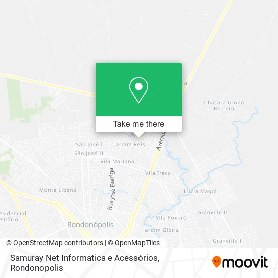 Samuray Net Informatica e Acessórios map