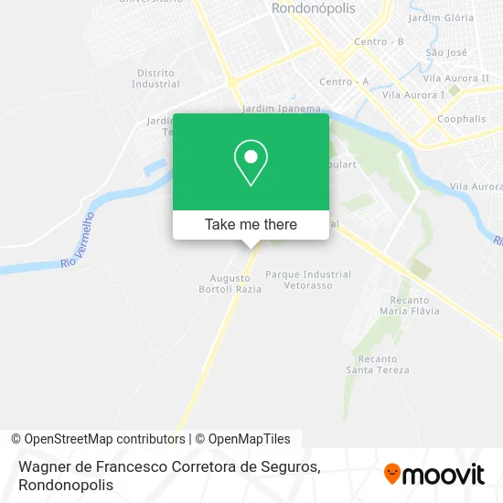 Wagner de Francesco Corretora de Seguros map