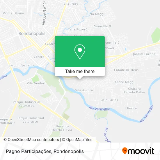 Pagno Participações map