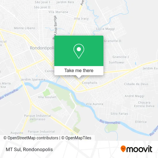 MT Sul map